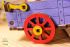 烏克蘭UGEARS 木製自我推進模型 - 4 Kids 益智著色系列 著色小毛驢 Donkey
